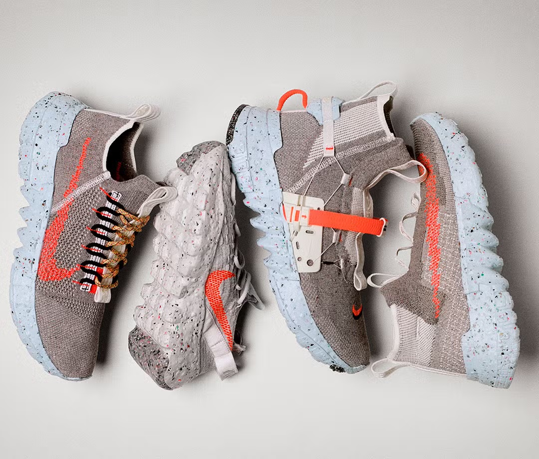Nike Space Hippie Move to Zero, la colección completa hecha con hilo reciclado de Osomtex| Nike Space Hippie · Move to Zero Collection
